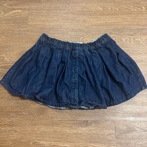 Offline by Aerie Denim Tennis Mini Skirt with shorts